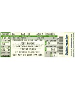 Joey Ramone BIrthday Bash Ticket Stub May 19 2007 Irving Plaza New York ... - £8.12 GBP