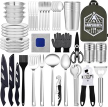 Haplululy Camping Accessories,Camping Gear Must Haves Camping Cookware Set - £78.75 GBP