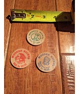 Lot of (3) 1963 Hanover, PA Area Bicentennial wooden nickel coins - $5.93