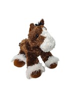 Aurora Brown Clydesdale Horse Plush Stuffed Animal 2018 7&quot; - $15.86