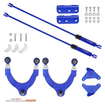 Adjustable Upper Control Arms Front &amp; Rear Damping Rods for 2017-2023 Tesla 3 - $603.44