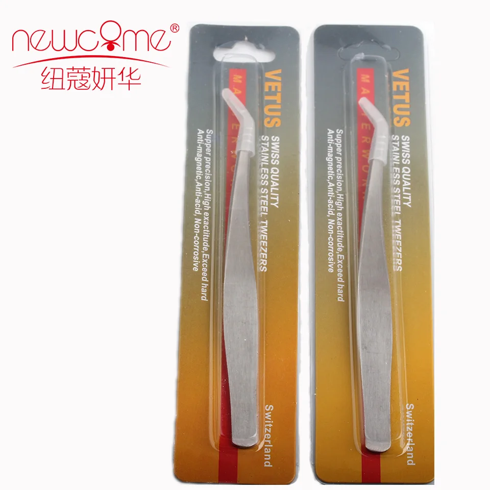 4 pcs lot stainless steel tweezers for silk volume eyelash extension with free shipping thumb200