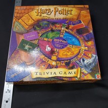 Harry Potter And The Sorcerers Stone Trivia Board Game Mattel 2000 Ages 8+ - £9.40 GBP