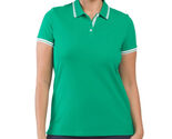 NWT Ladies SWING CONTROL Green Jelly Bean Cap Sleeve Golf Shirt - size S - $32.99