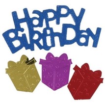 Confetti MultiShape Happy Birthday Gift Mix - CCP8369 FREE SHIP - £3.08 GBP+