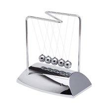 THY COLLECTIBLES Unique Z-Shape Newtons Cradle Balance Balls with Mirror 7 inch  - £14.69 GBP