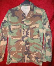 Mens US Army Military Combat Camouflage Shirt S Camo - $34.95