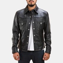 Ranchson Black Leather Shirt - £110.33 GBP