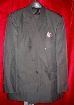 Mens Raffinati Black Suit Pants Jacket Tie 40 w/Bonus USA - $94.99