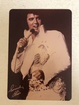 Elvis Presley Vintage Candid Photo Picture Elvis White Jumpsuit Wallet S... - £10.27 GBP