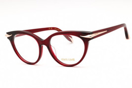 Roberto Cavalli VRC018M 0954 Transparent Dark Bordeaux 54mm Eyeglasses N... - $200.89