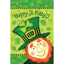 Toland Home Garden 1010057 Happy St Patty&#39;s St Patricks Day Flag 28x40 Inch Doub - £24.84 GBP