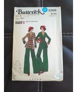 Misses Reversible Jacket And Pants Size 10 Butterick 3306 Sewing Pattern... - £22.41 GBP