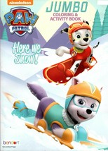 Nickelodeon Paw Patrol - Jumbo Coloring &amp; Activity Book - Here We Snow - $6.99