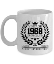 Limited Edition 1968 Coffee Mug 11oz 57th Birthday 57 Years Vintage Classic Cup - £13.32 GBP