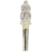 Mikasa Monterey Crystal Wine Bottle Stopper Elegant Decanter Finial Austria - £13.37 GBP