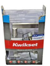 Kwikset Bed and BathDoor Knob Satin Nickel w SmartKey and Microban Antim... - $17.42