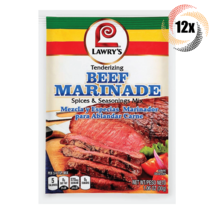 12x Packets Lawry's Tenderizing Beef Marinade Spices & Seasoning Mix | 1.06oz - $38.38