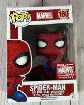 Funko Pop! Marvel Spider-Man 160 Marvel Exclusive Collector Corps Vinyl ... - $21.72
