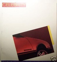 1986 Chevrolet Celebrity Brochure - $5.00