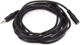 12 Feet Audio/Stereo Cable - 3.5mm(1/8&quot;) AUX, TRS, Male Plug to Female Jack... - $2.25