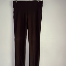 ECI New York brown stretch leggings size large - £7.74 GBP