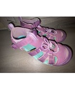 Keen Girls Outdoor Sandals Purple Water Shoes Washable Size 3 Initials o... - $14.85