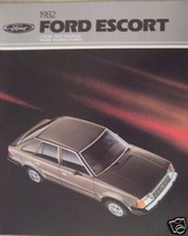 1982 Ford Escort Brochure - $5.00