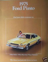 1975 Ford Pinto Brochure - $5.00