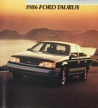 1986 Ford Taurus Brochure - $5.00
