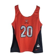 Virginia Cavs Reversible Womens Jersey Medium Orange Blue 20 Cavaliers - $14.13