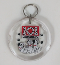 Vintage Disney 1101 Dalmatians 2.5&quot; Plastic Keychain - $108.77 MXN