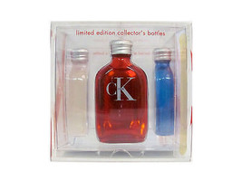 CK ONE Limited Edition Miniature Collector&#39;s Bottles Gift Set 4 x 15 ml EDT NIB - £31.81 GBP