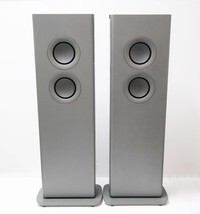 KEF LS60 Wireless Floorstanding Speakers (Pair) - Gray  image 3