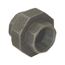 1/2" BLACK MALLEABLE IRON UNION fitting - $11.39