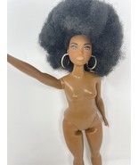 Barbie Curvy Body Fashionista Doll 105 FXL45 Black Afro Hair AA - €16,46 EUR
