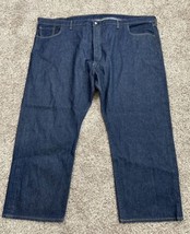 NWT Levi&#39;s 501 Straight Leg Button Fly Jeans Men Size 58x30 (Measure 56x30) - £43.03 GBP