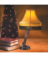 NEW FROM CHRISTMAS STORY 20&quot; LIGHTED LEG DESK LAMP w FISH NET STOCKING - $2,520.48 MXN
