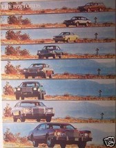 1976 Ford Cars Full Line Brochure - Mustang II, Maverick, Pinto, Torino &amp; More - £3.99 GBP
