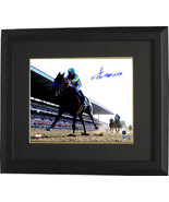 Victor Espinoza signed 8x10 Photo Custom Framed 2015 Belmont Stakes Hors... - £133.13 GBP