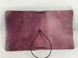 Chic Sparrow A6 Classic Travelers Folio Notebook Cover Wine Purple Made ... - £47.48 GBP