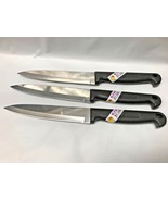 3 PCS KIWI #195 KNIFE STAINLESS THAI FRUITS VEGETABLE ACCESSORIES KITCHEN - $27.41 CAD