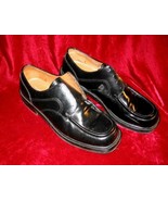 New Mens Lord &amp; Taylor Remington Black Leather Shoes 11 - £30.77 GBP