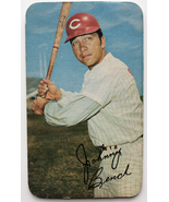 1970 Johnny Bench Topps Super #8 VG condition - £11.73 GBP