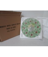 AVON LUMINOUS ANGEL ACRYLIC WREATH WALL DECOR LIGHTED HOLIDAY 12&quot;  NIB - $14.80