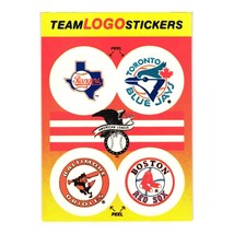 1991 Fleer #NNO Team Logo Stickers Baseball Rangers Blue Jays Orioles Re... - $2.00