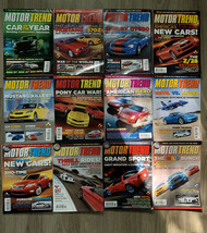 2009 Motor Trend Magazine Lot Full Complete Year Jan-Dec Automotive 1-12 - £31.92 GBP