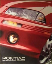 1994 Pontiac Full Line Brochure - Bonneville, Grand Prix, Firebird, and More - $5.00