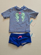 Carter&#39;s 24 Months 2 Price Bathing Suit UPF 50 Seahorse Shirt And Shorts  - €2,56 EUR