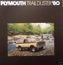 1980 Plymouth Trailduster Brochure - $5.00